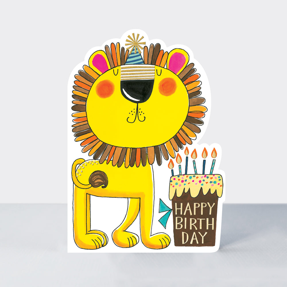 Rachel Ellen Cookie Cutters - Happy Birthday/Lion Card