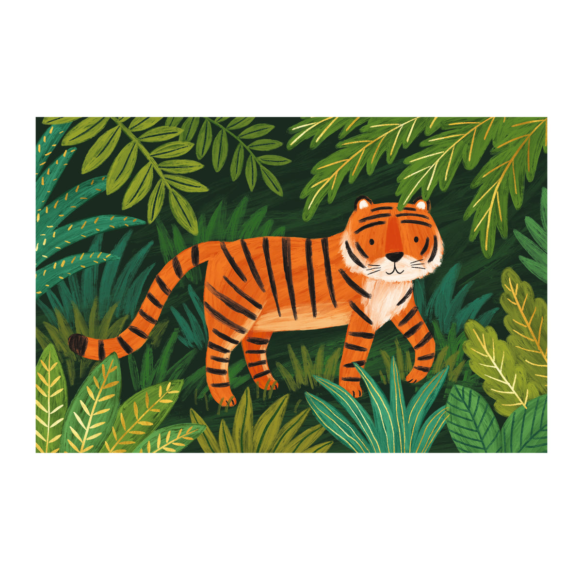 Djeco Jungle Animals Letter Box-Fsc Mix