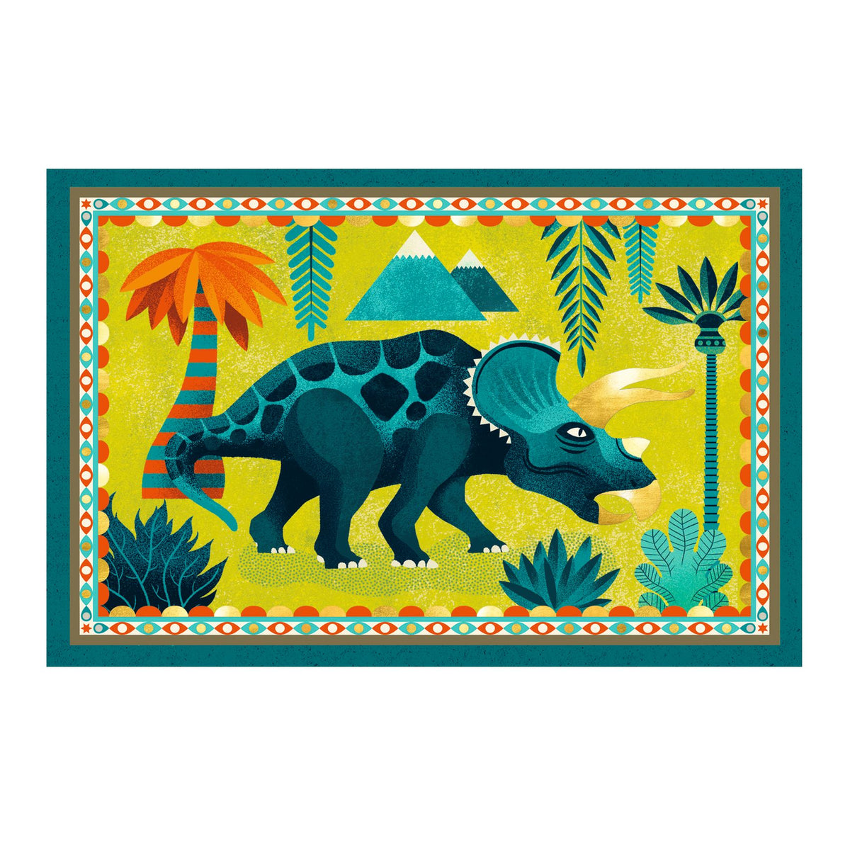 Djeco Cric Croc, Dino Rock ! Letter Box - Fsc Mix