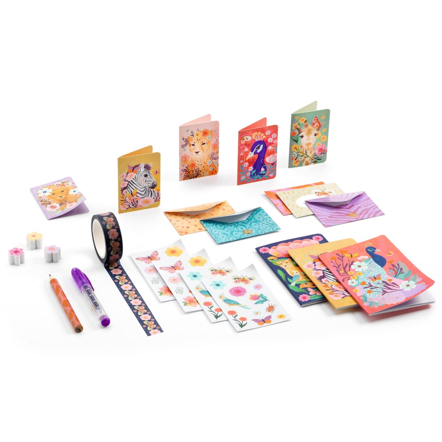 Djeco Mini Kendra Box Writing Set