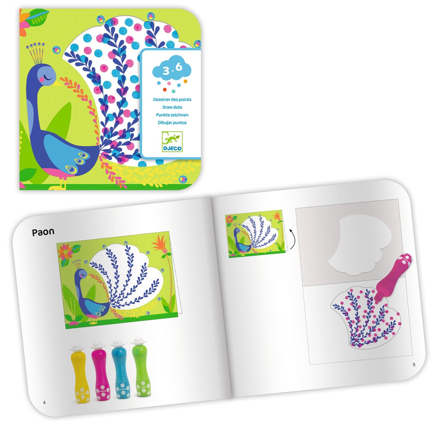 Djeco Des Points Cest Tout ! Draw Dots