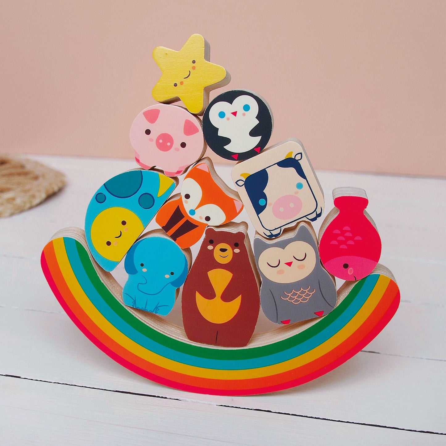 Djeco Puzzle & Boom Rainbow
