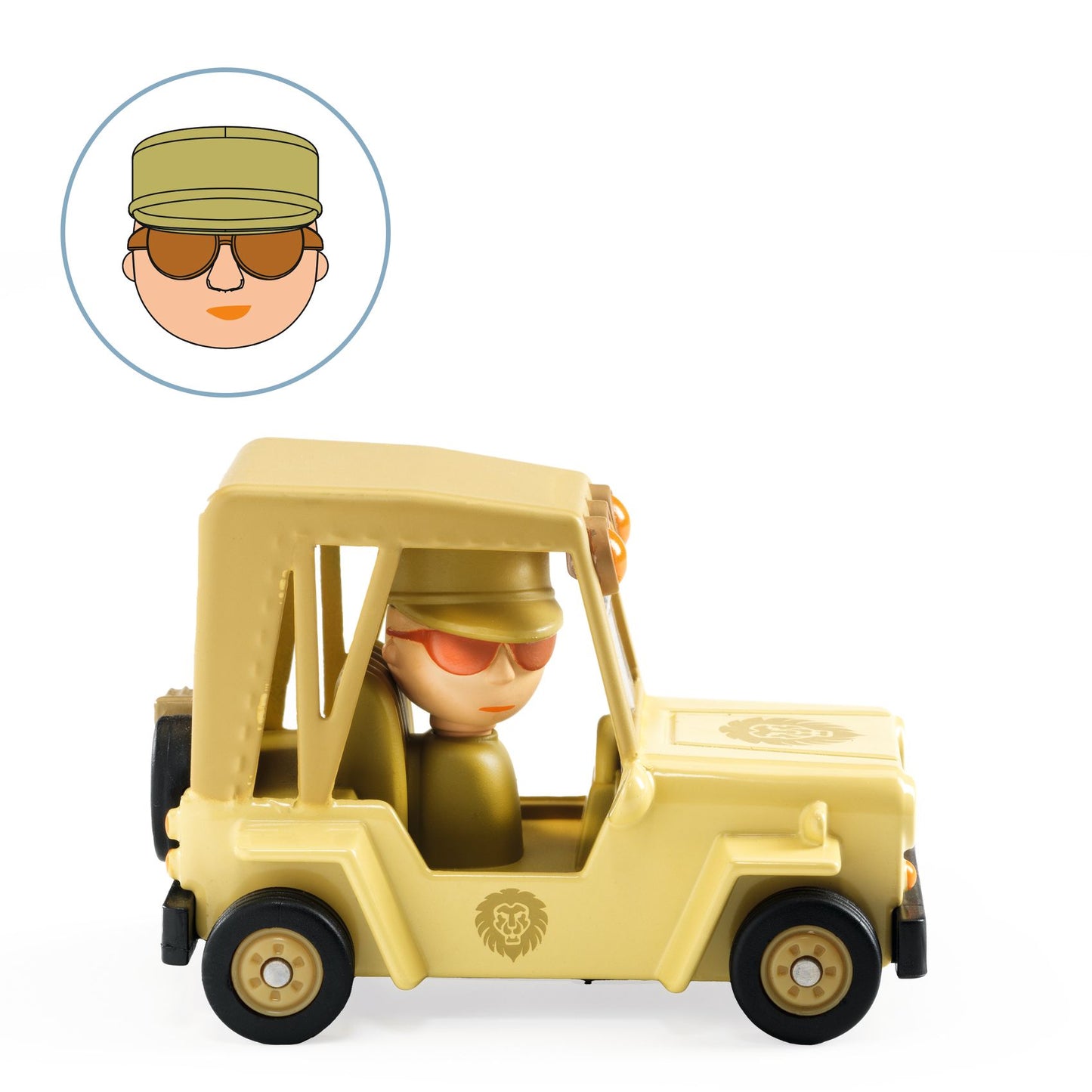 Djeco Crazy Motors Lion Safari