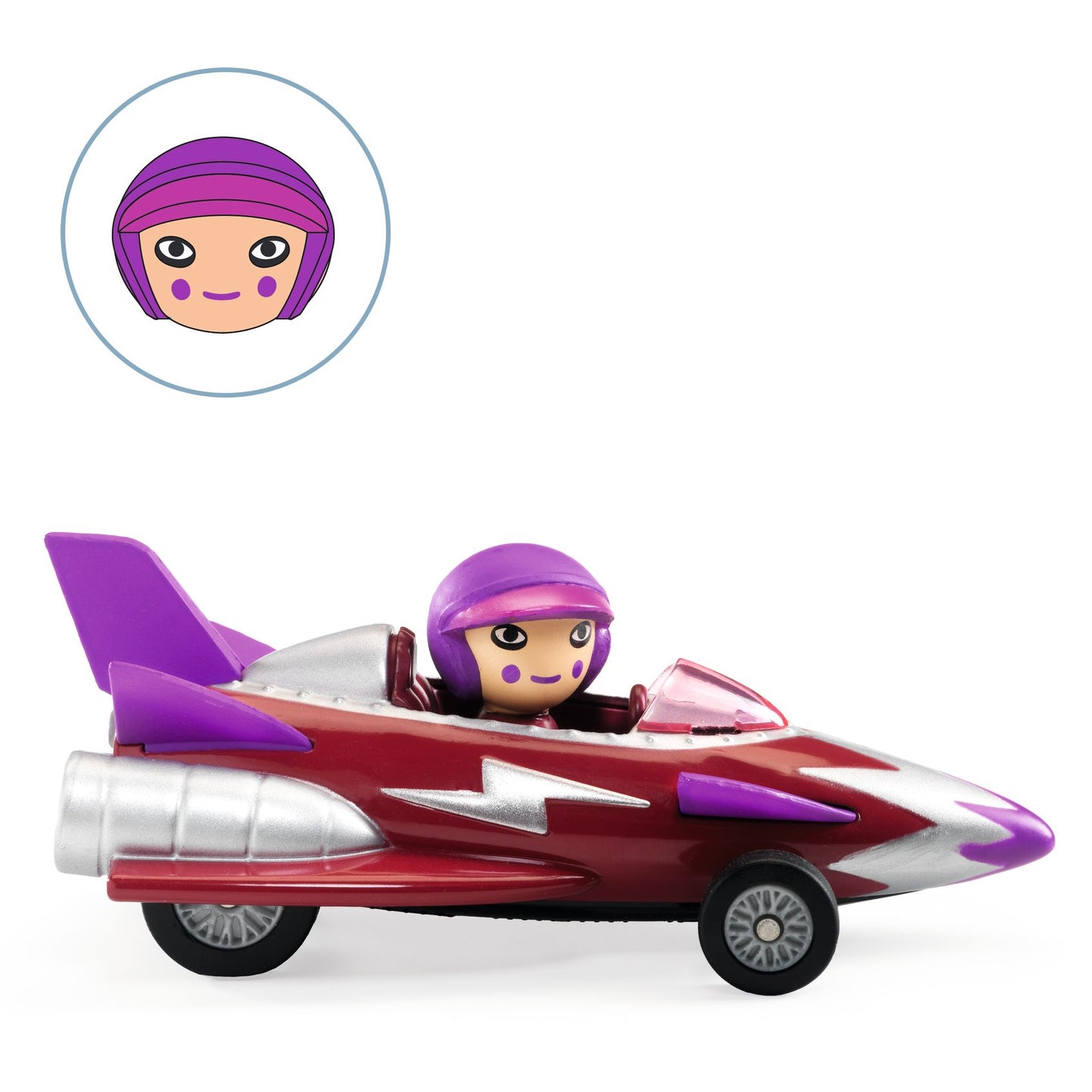 Djeco Crazy Motors Miss Burgundy