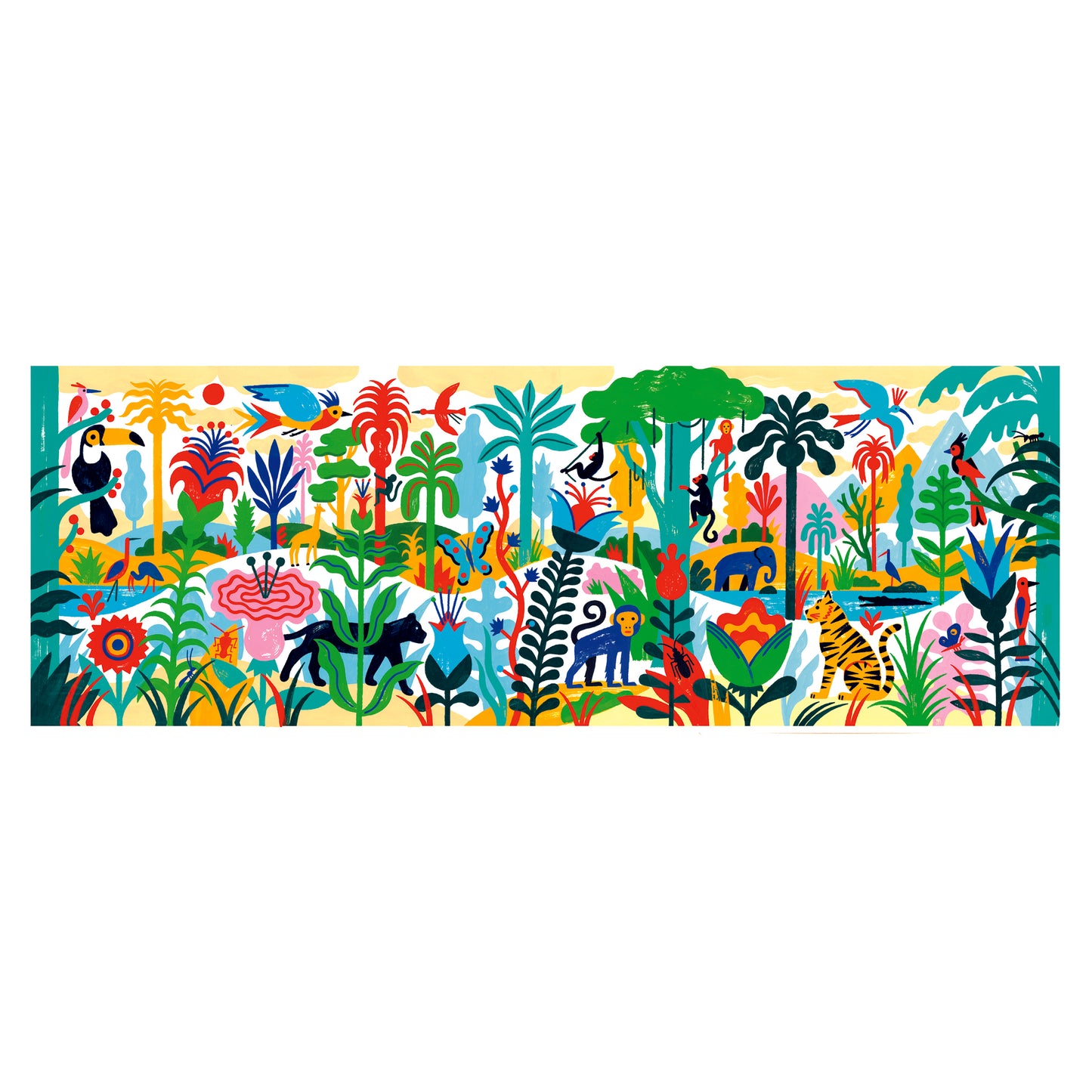 Djeco Jungle Jigsaw 100 Pce