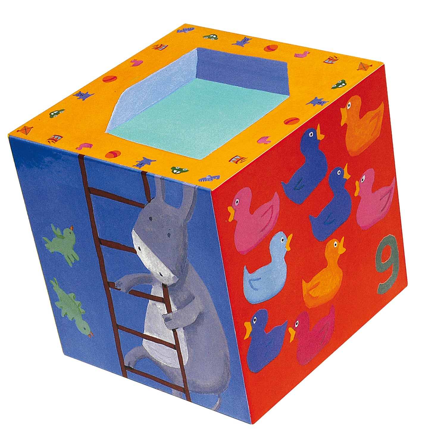 Djeco 10 Funny Nesting Stacking Blocks