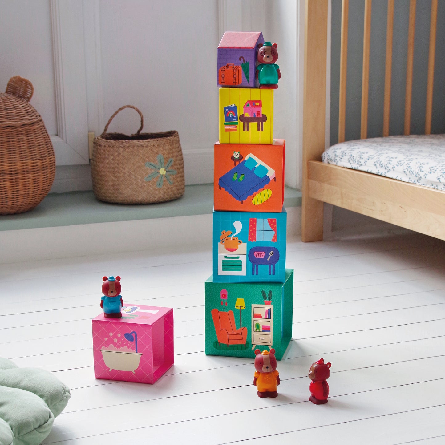 Djeco TopaniHouse Stacking Blocks