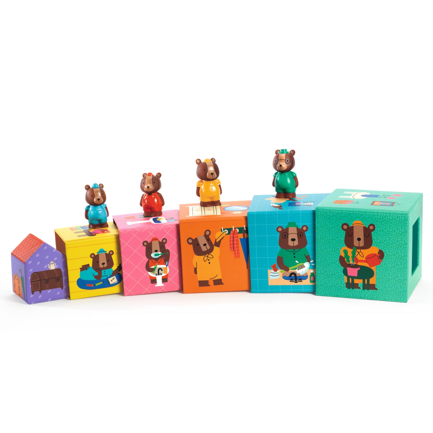 Djeco TopaniHouse Stacking Blocks