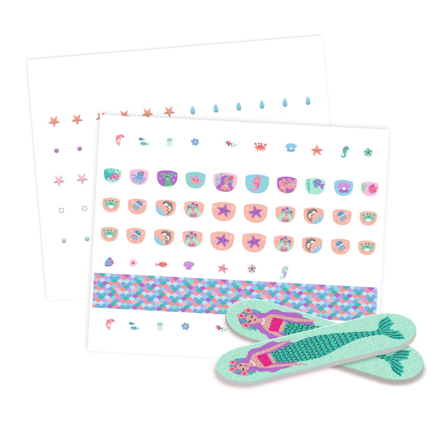 Djeco Soft Seas Nails Stickers
