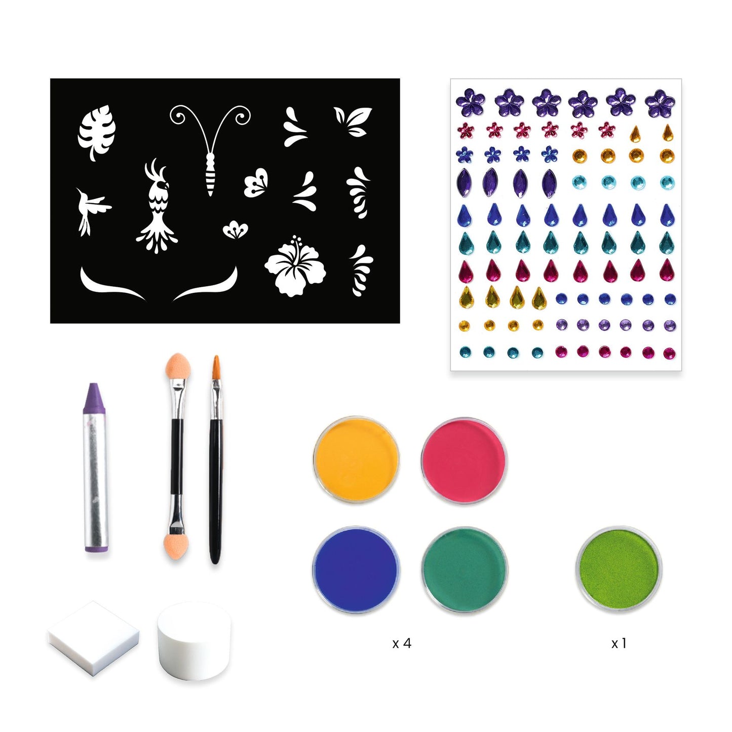 Djeco Rio De Janeiro Face Paints Sets And Accessories