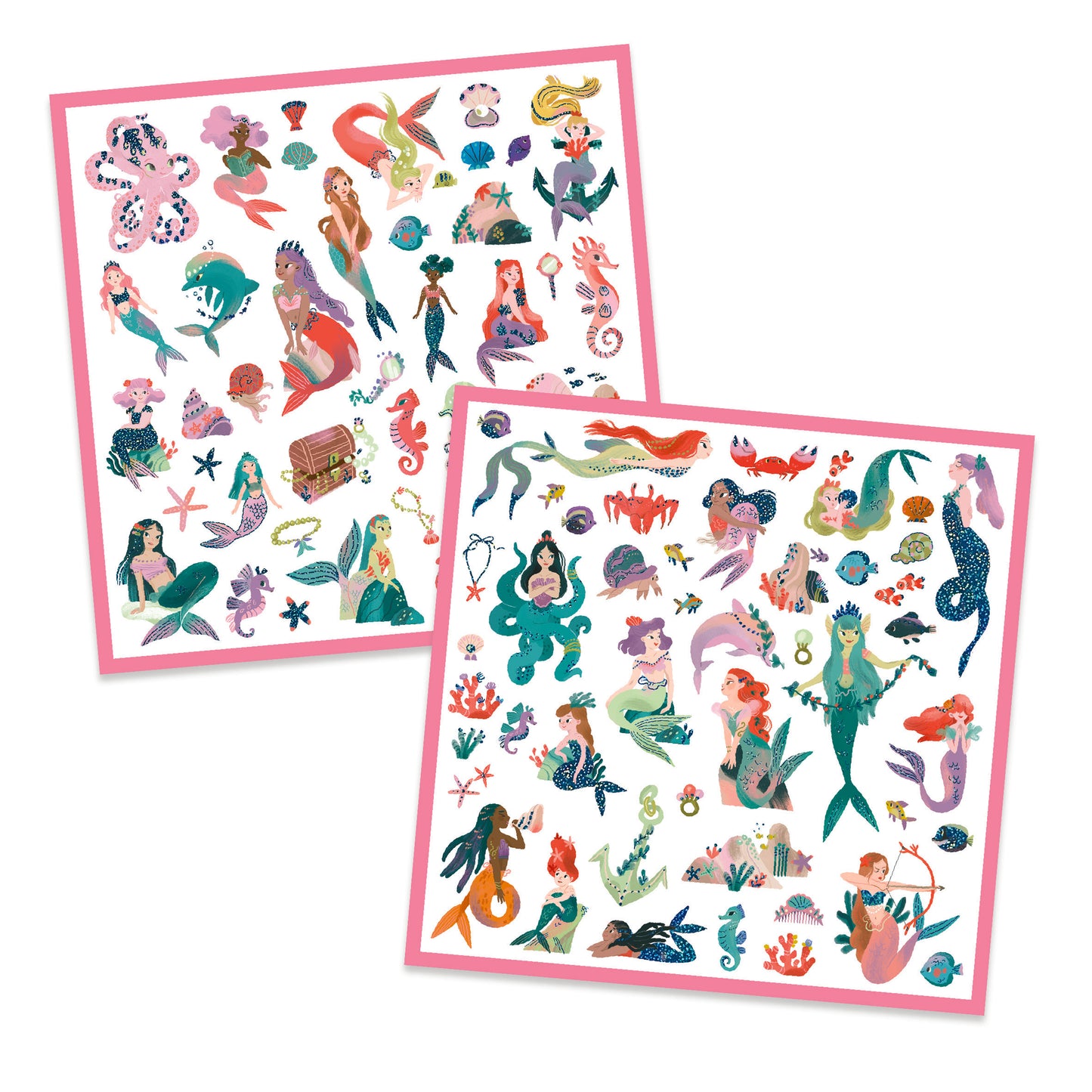 Djeco Sparkly Mermaids Stickers