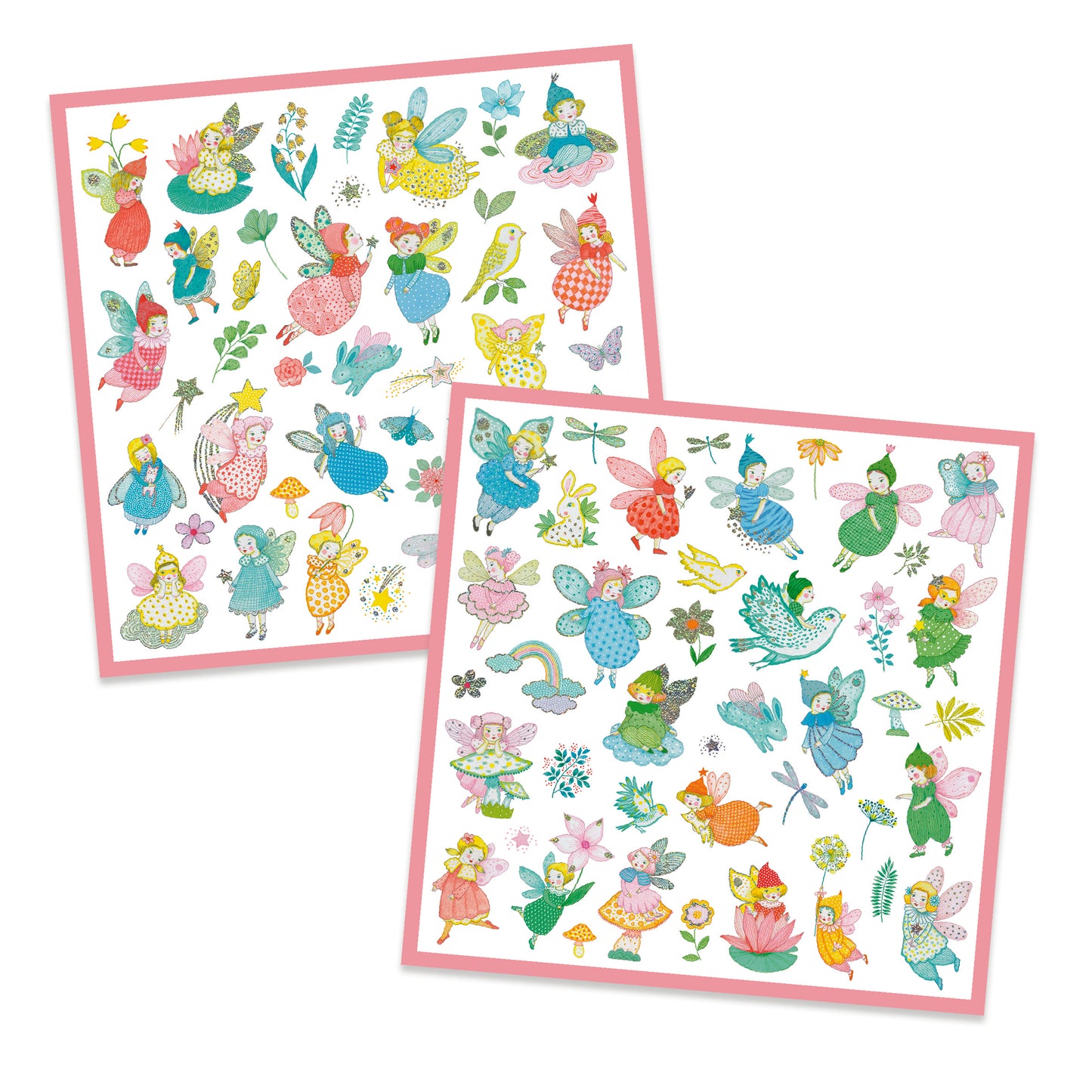 Djeco Sparkly Fairies Stickers