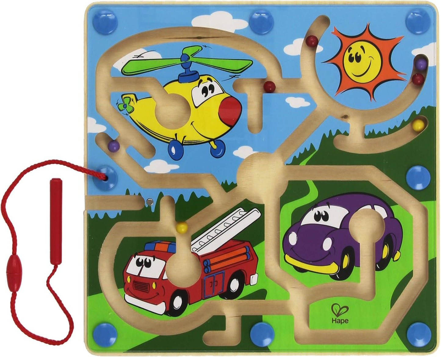 Hape Mightly Motors Magnetic Maze