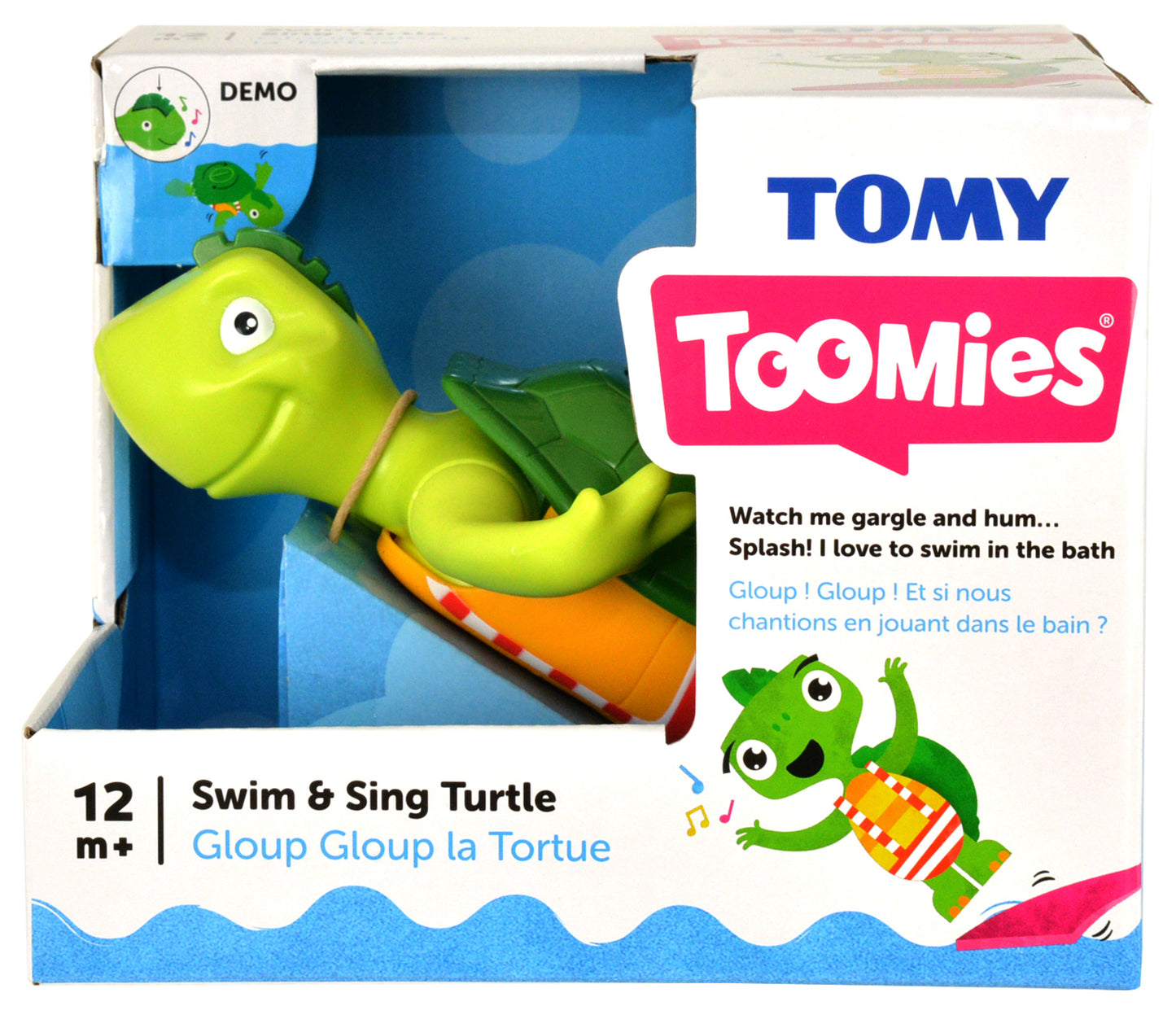 Tomy Toomies Bath Swim n Sing Turtle