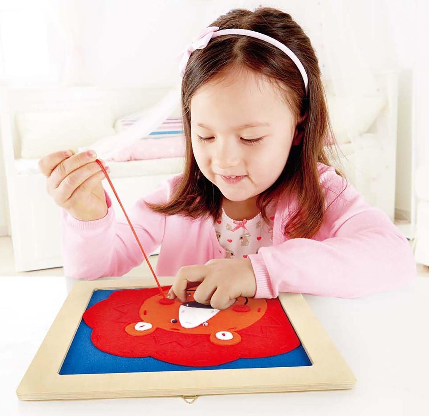 Hape Laughing Lion Embroidery