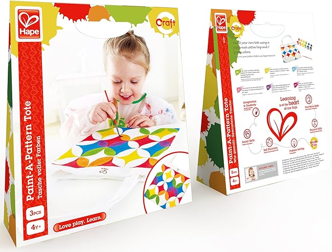Hape Paint A Pattern Tote