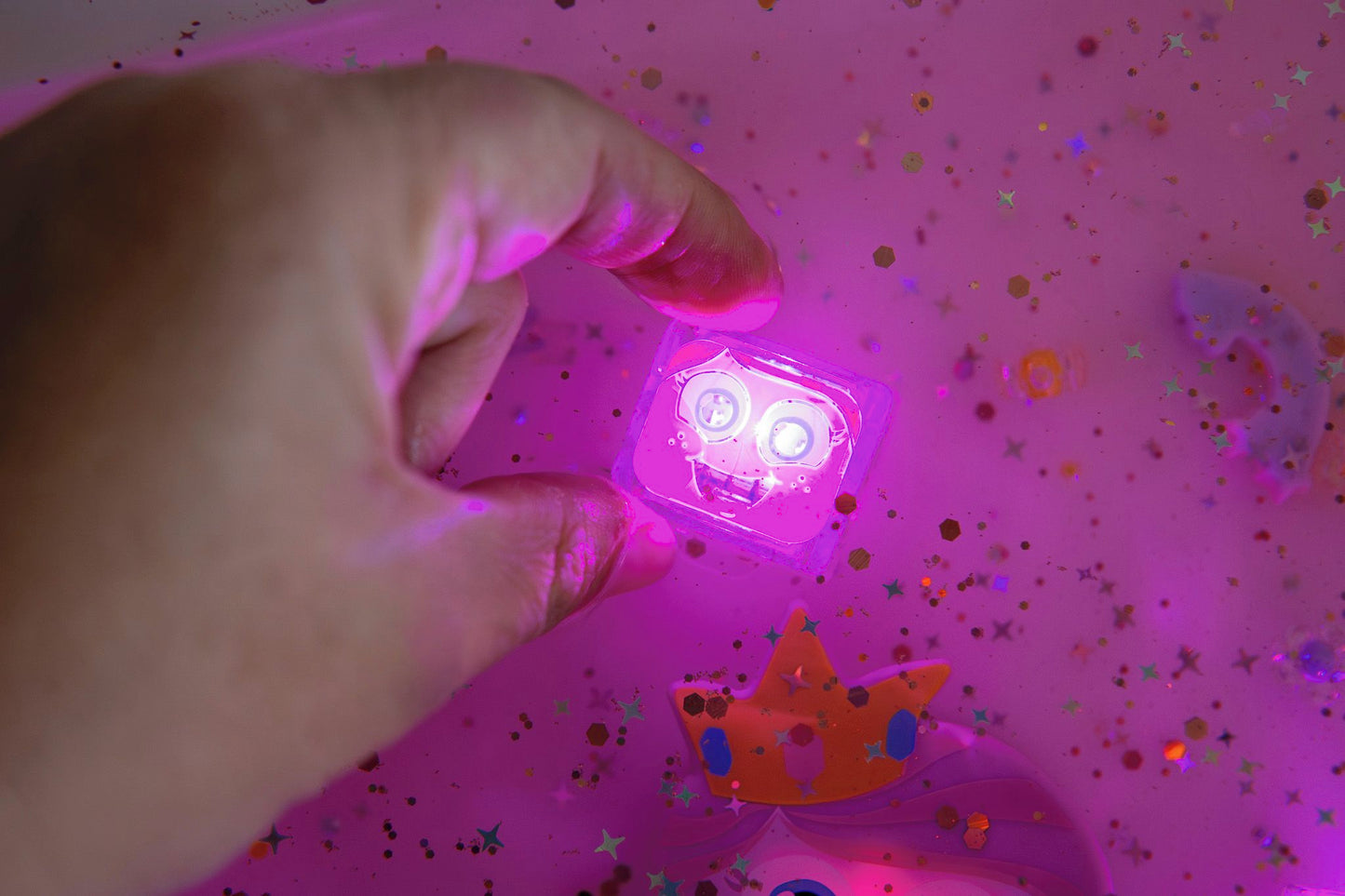 Glo Pals 4-Cube Set - Ida -Pink