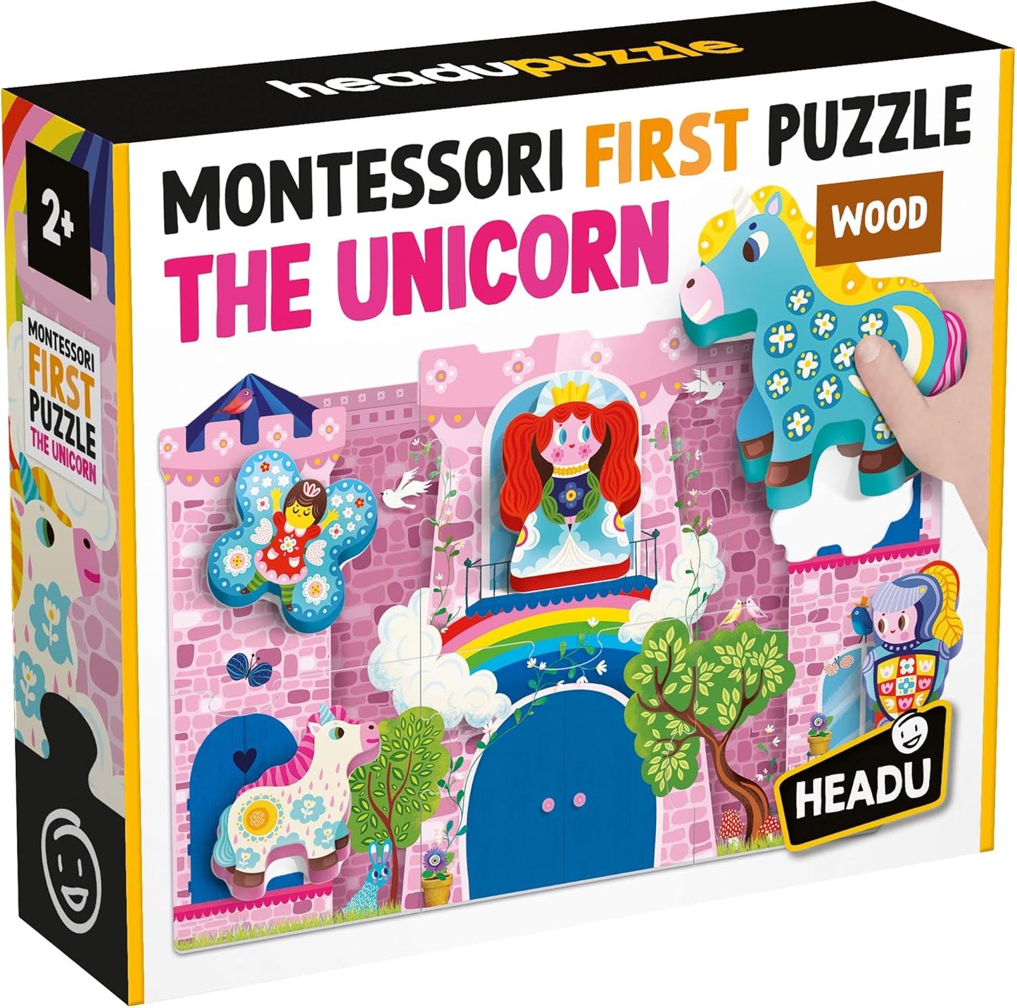 Headu Montessori First Puzzle The Unicorn