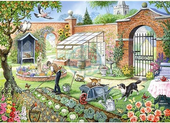 The House Of Puzzles Kitchen Garden 1000 Piece Puzzle