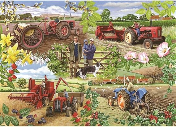 The House Of Puzzles Farming Year 1000 Piece Puzzle