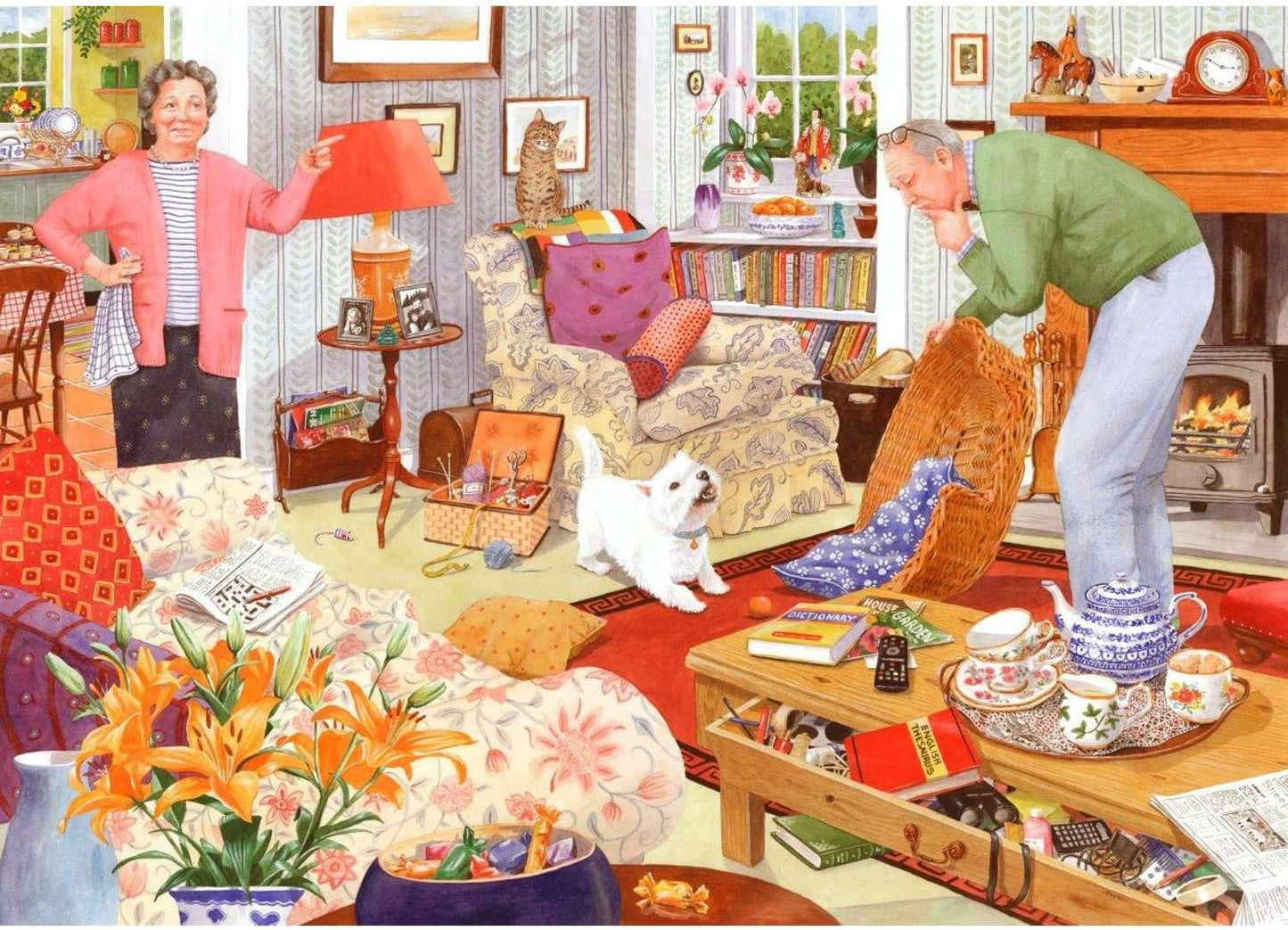 The House Of Puzzles Where are my Glasses 1000 Piece Puzzle