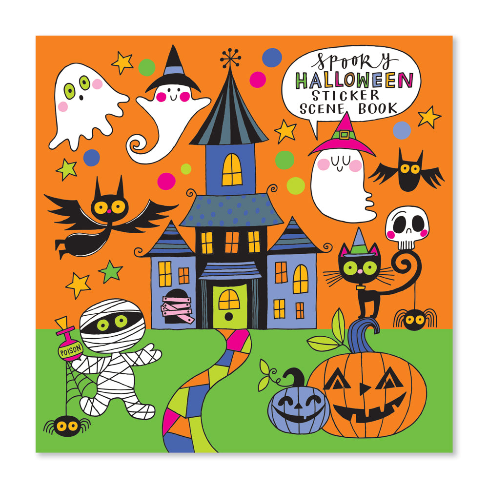 Rachel Ellen Sticker Scene Books - Halloween