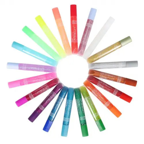 Icon Pkt20 Glitter Glue Pens