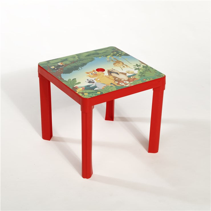 Kids Table Red