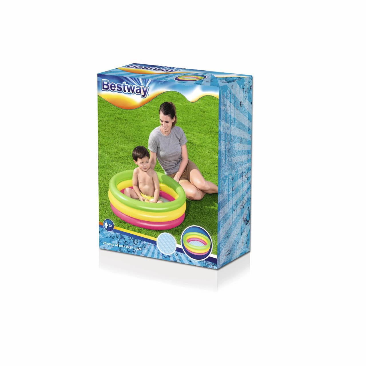 Bestway 27.5" X 9.5" Summer Pool