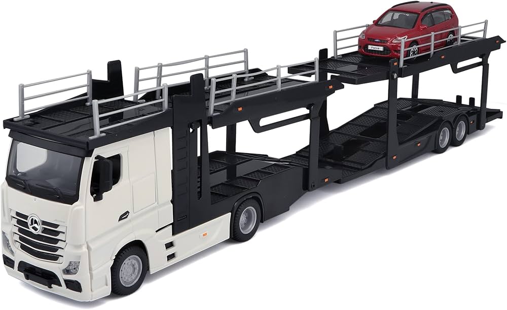 Bburago 1:43 Street Fire Mercedes Benz Multicarrier