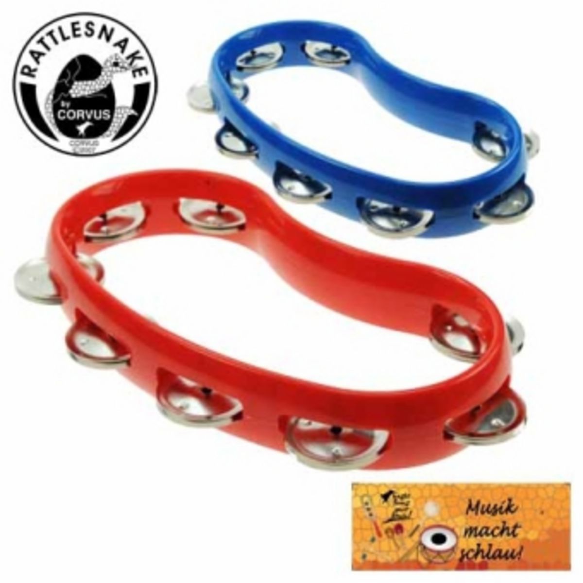 Rattlesnake Ks- Tambourine Set
