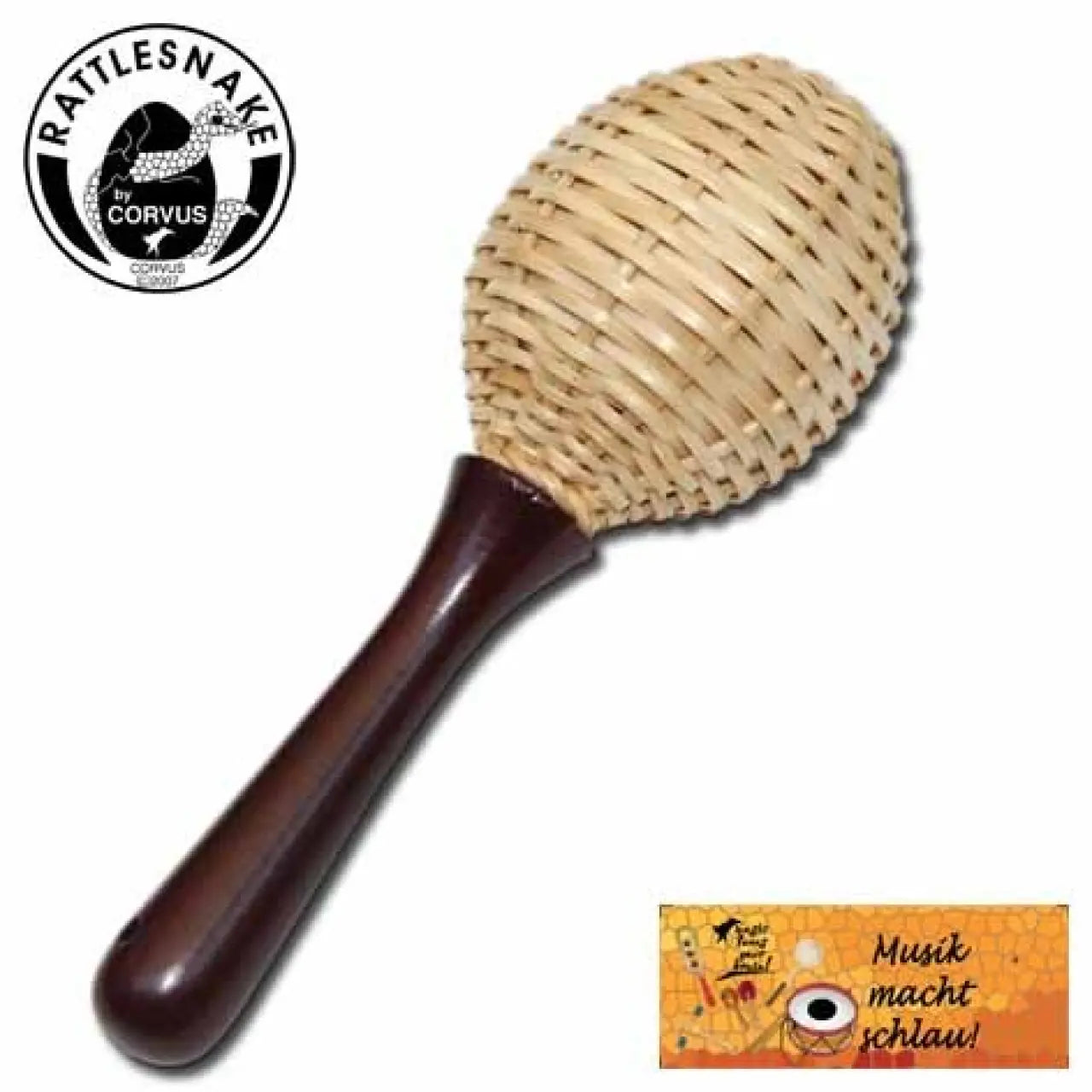 Rattlesnake Ks- Basket Shaker Maracas