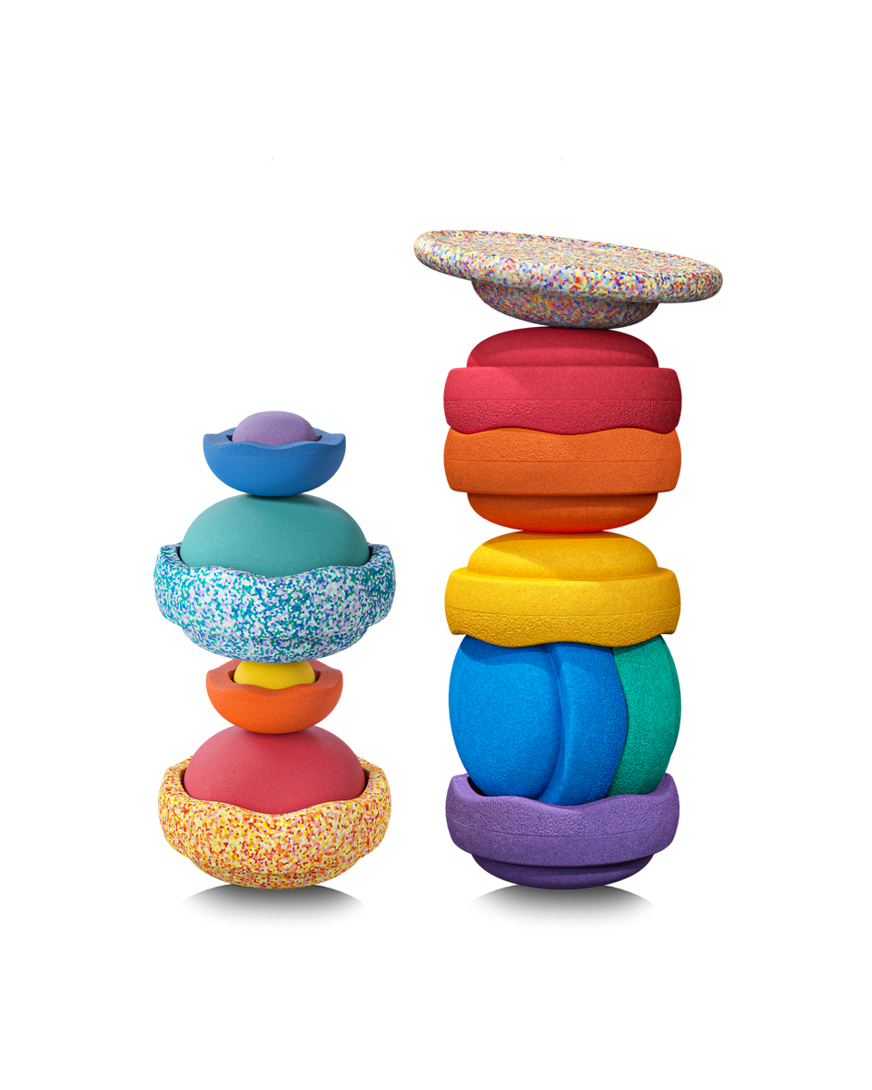 Stapelstein Summer Rainbow Set Complete Classic Set