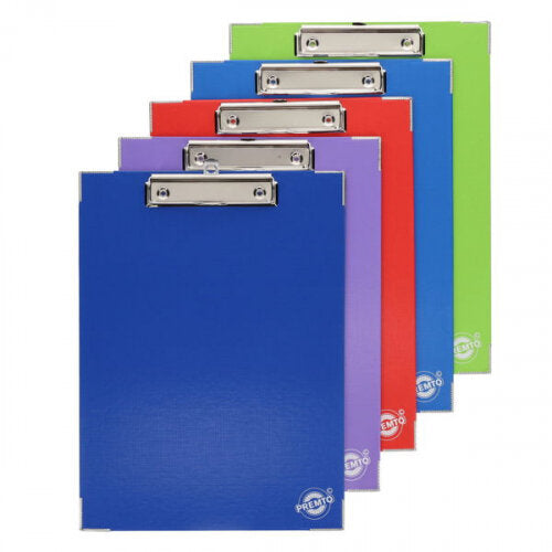 Premto A4 Pp Clipboard 5 Asst