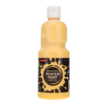 World of Colour Poster Paint 500ml Warm Yellow