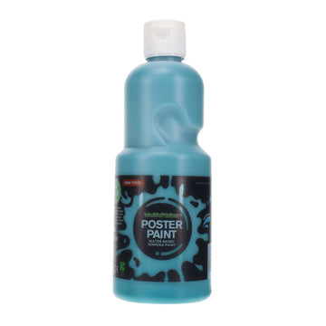 World of Colour Poster Paint 500ml Turquoise