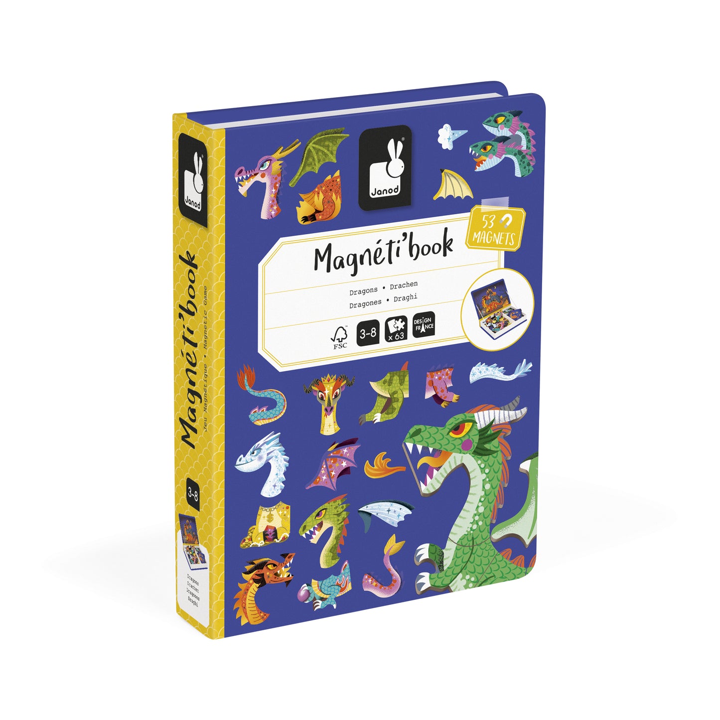 Janod Magneti'Book Dragons