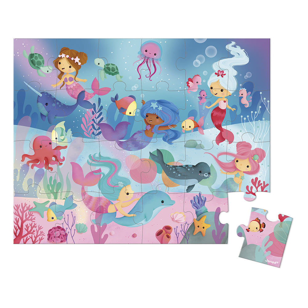 Janod Puzzle Mermaids 24 Pcs