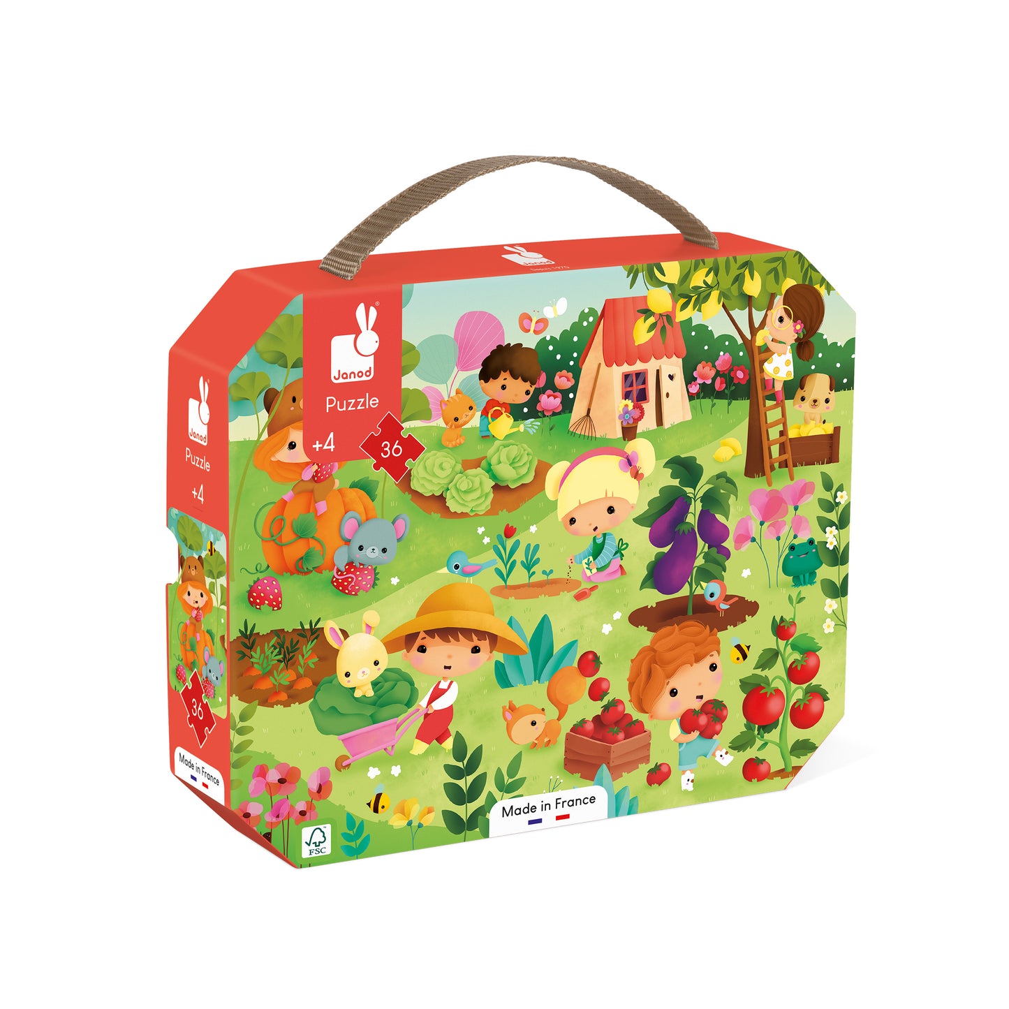 Janod Puzzle Garden - 36 Pcs
