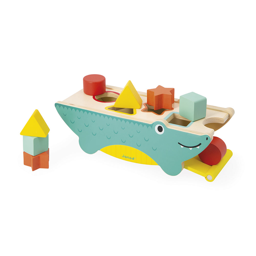 Janod Tropik - Shape Sorting Crocodile