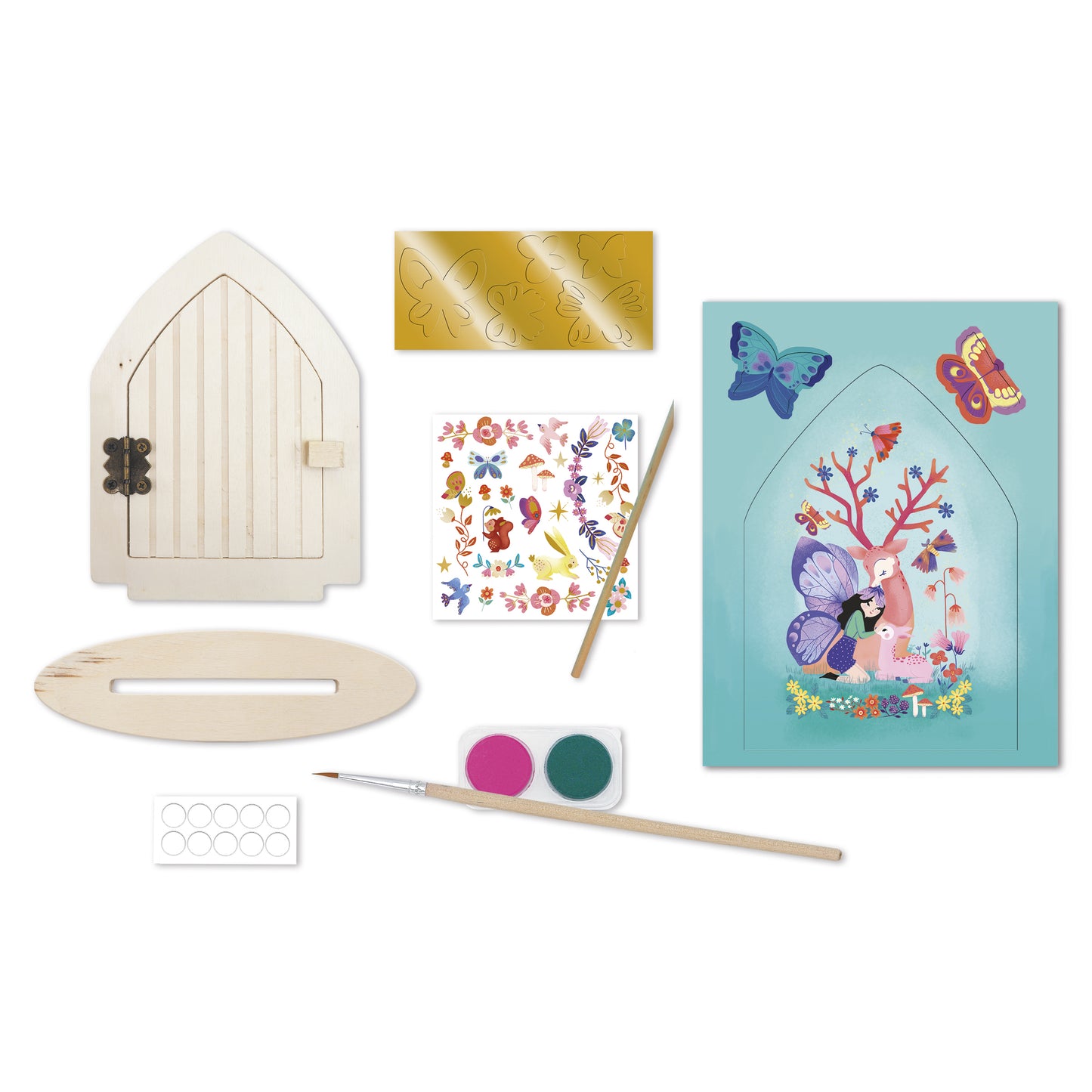 Janod Magic Fairies - Fairy Door To Decorate