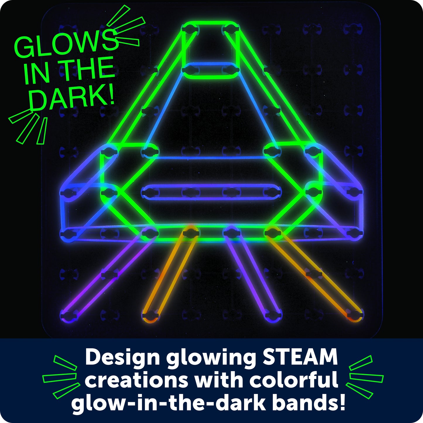 Learning Resources STEM Explorers Geo-Glow Art