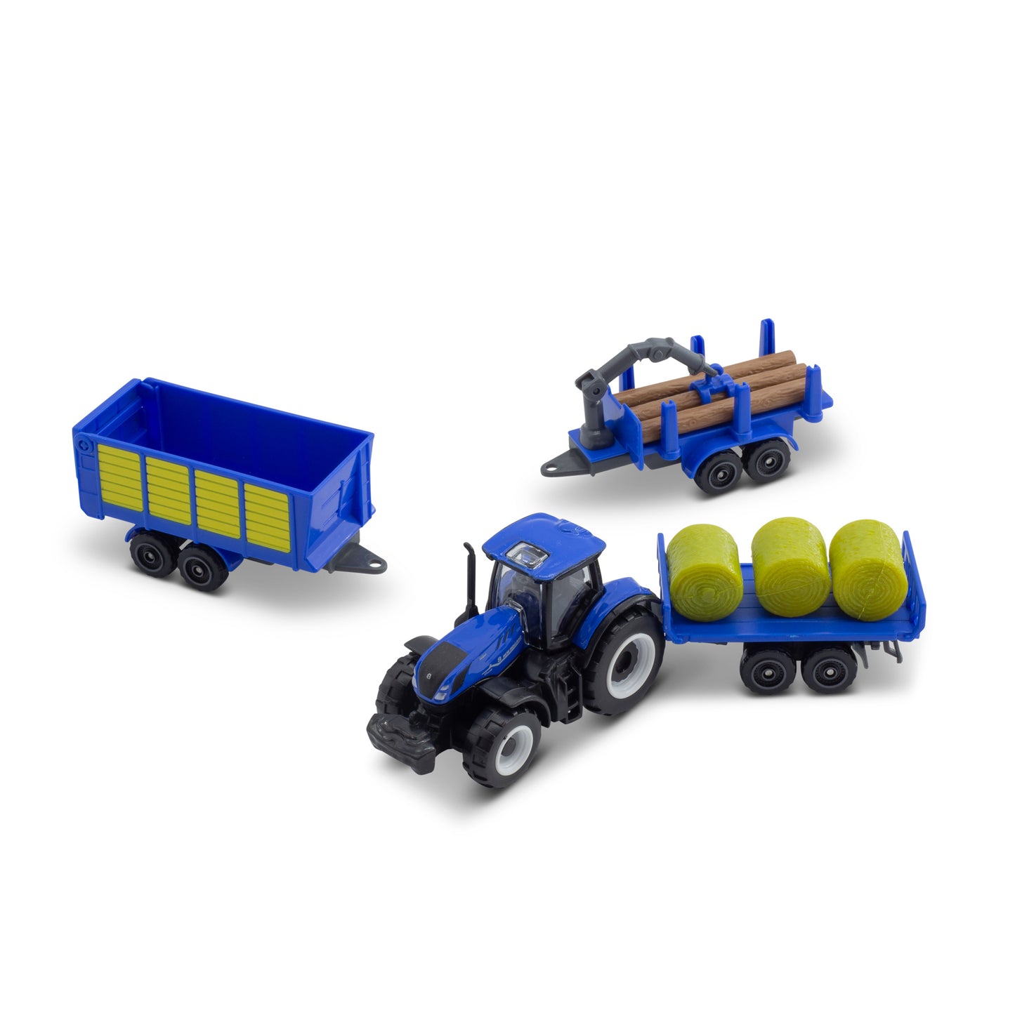 Maisto Four New Holland Tractors