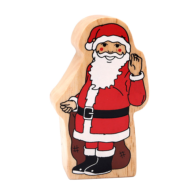 Lanka Kade Natural Red & White Santa Claus - Side