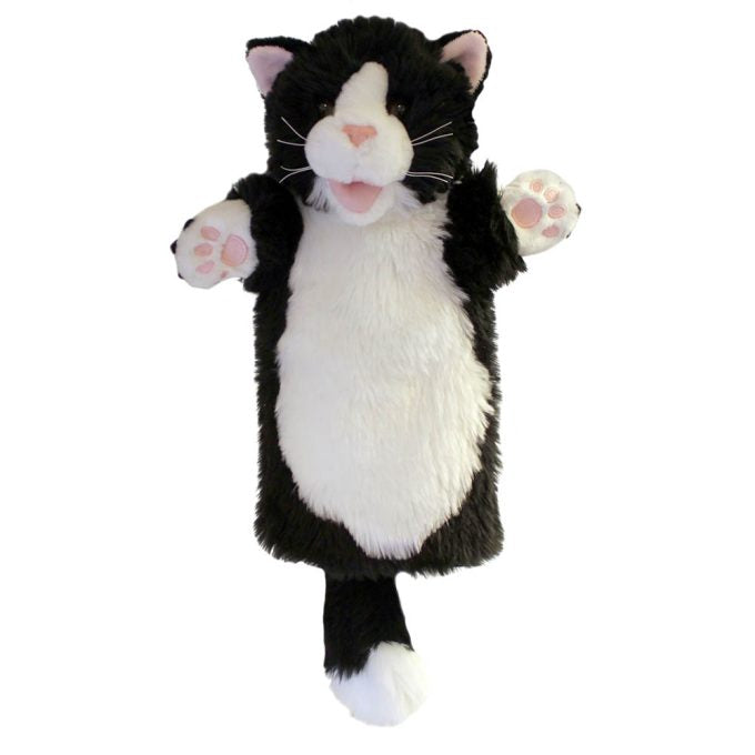 The Puppet Company Long-Sleeved Cat (Black & White)