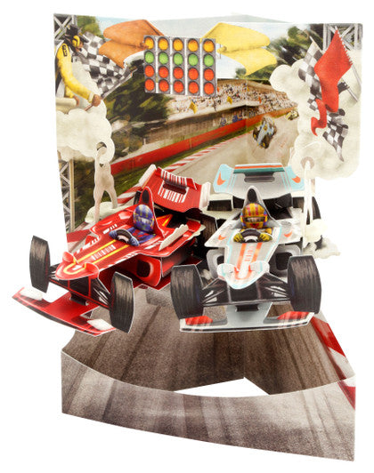 Santoro Racing Cars Swing Card