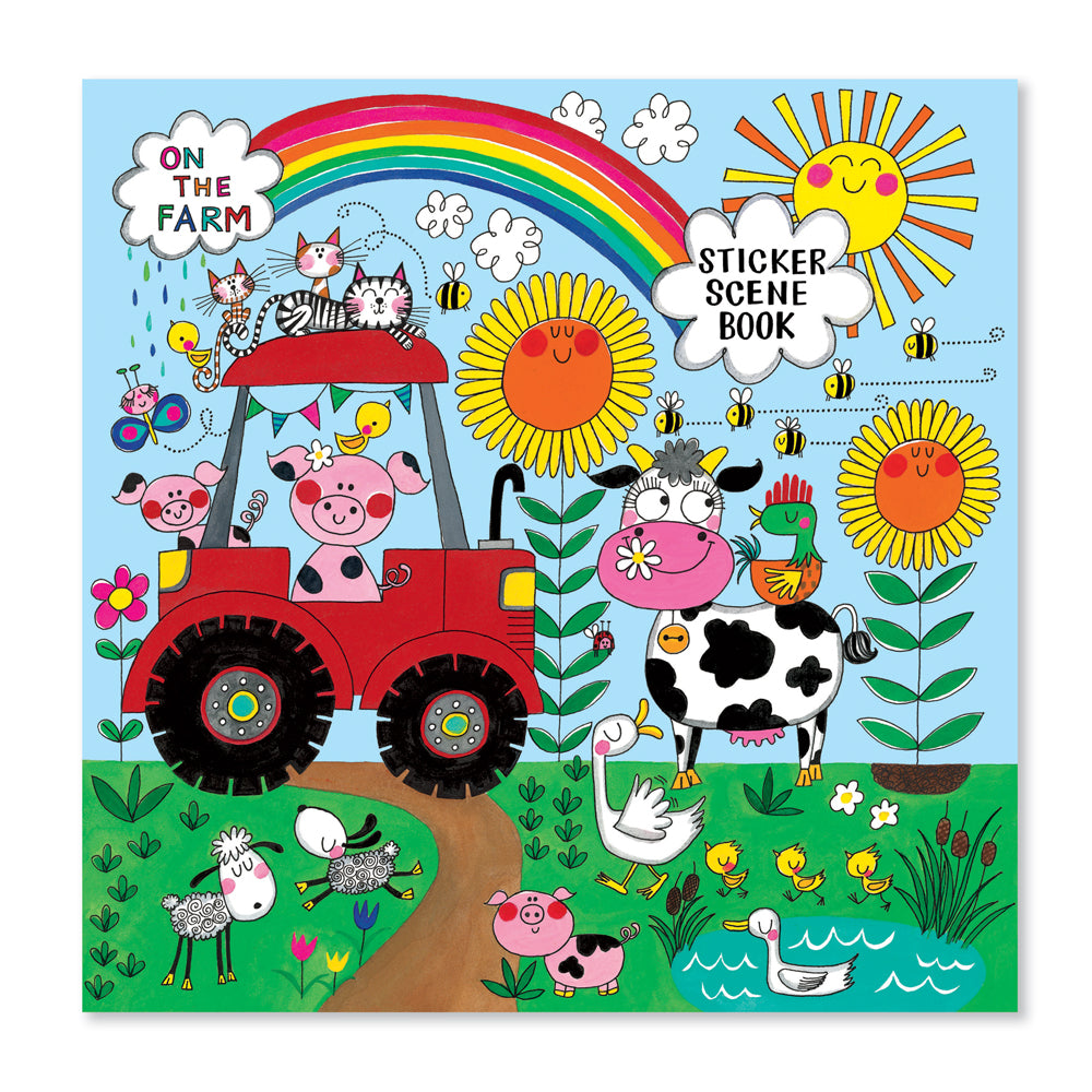 Rachel Ellen Sticker Scene Books - On The Farm