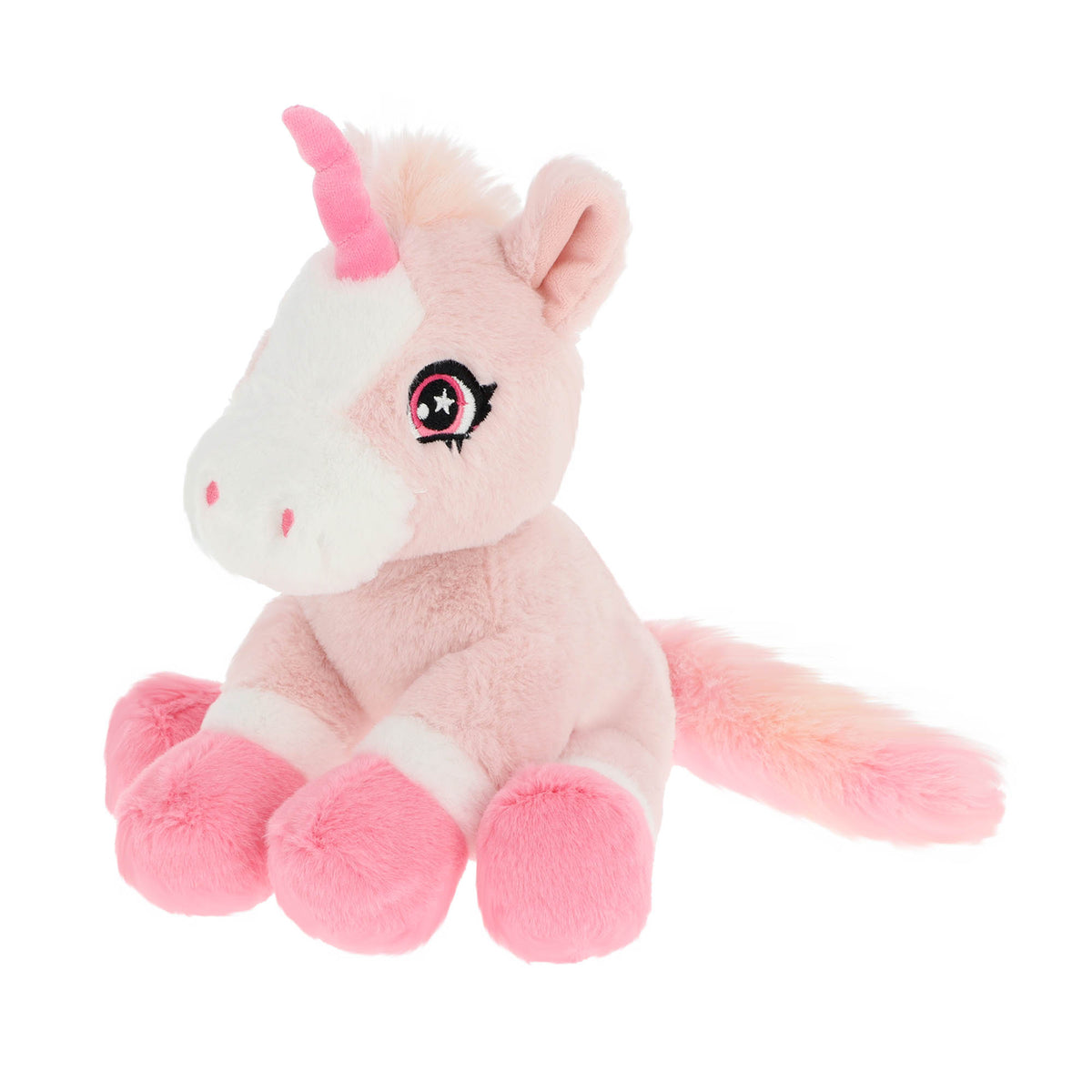 Keel Toys 22cm Keeleco Ponytails Unicorn 2 Asstd (1 chosen at random)