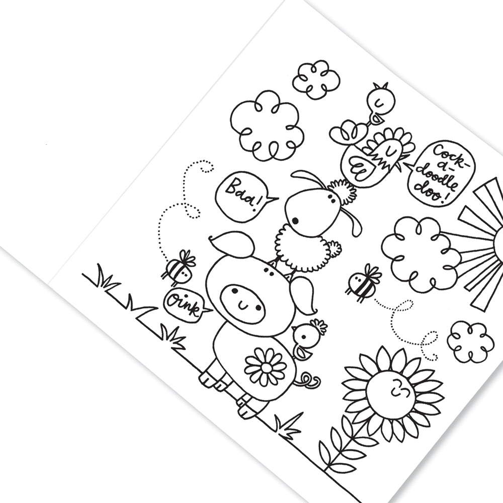 Rachel Ellen On The Farm Colouring Book