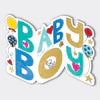 Rachel Ellen Squiggles - Baby Boy/Text